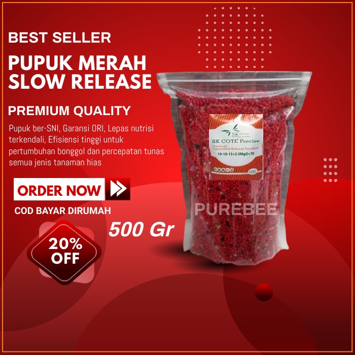 Pupuk Merah Aglonema Slow Release Skcote 19 10 13 Pupuk Penumbuh Tunas Akar Terbaik Aglonema Pupuk M
