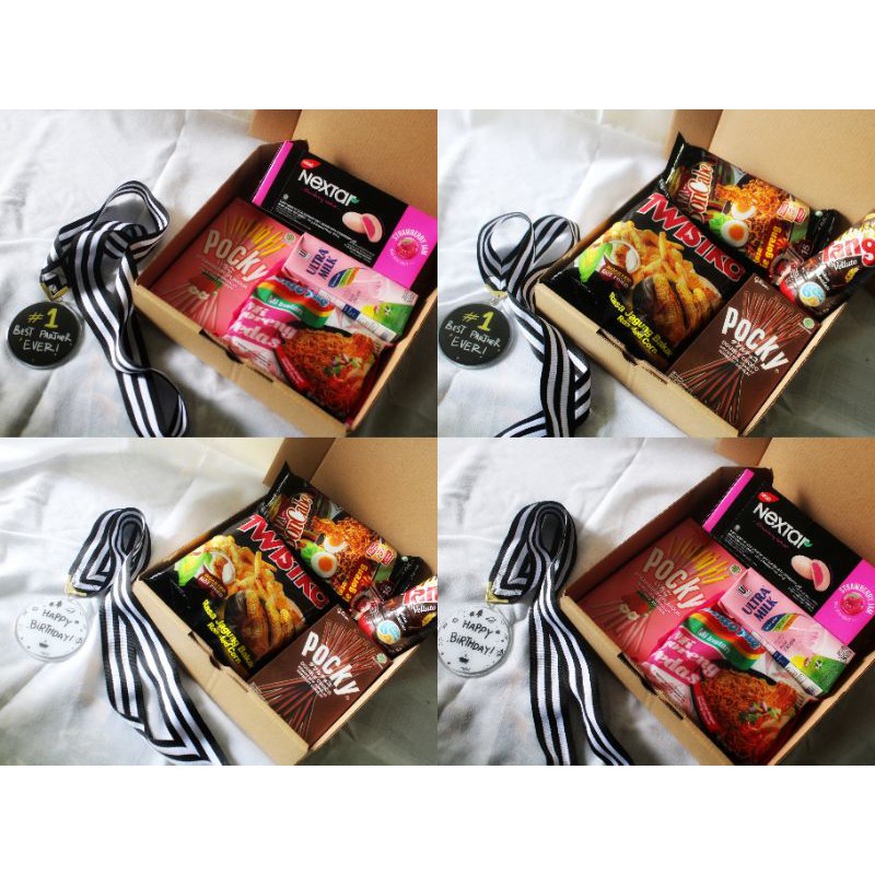 

SALE 8.8 Hampers Snack | Snack Box | Hadiah Ulang Tahun | Hampers Murah Terjangkau