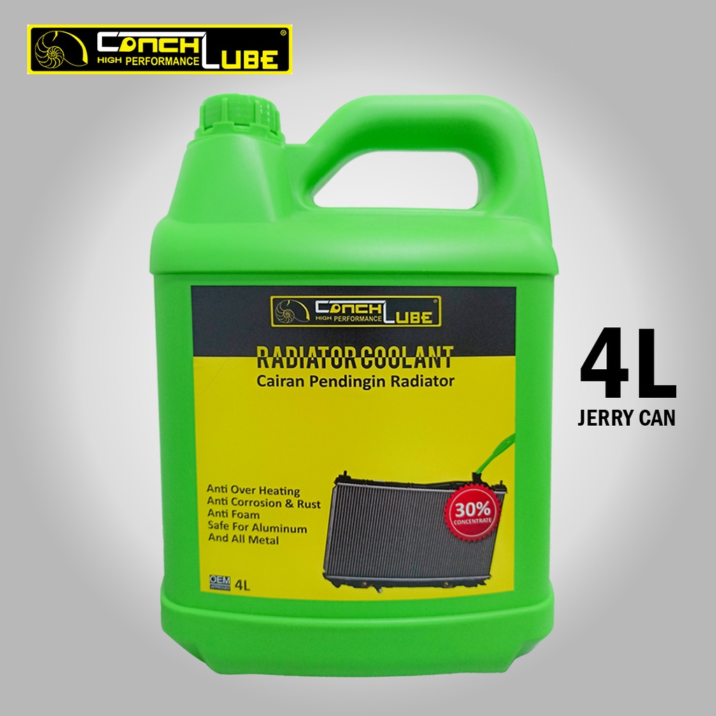 Radiator Coolant Conchlube 30% Concentrate - 4 Liter