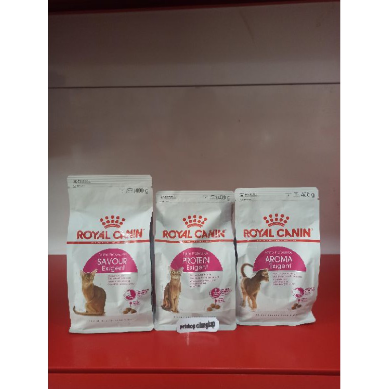 royal canin exigent 400gram rc exigent aroma, savour, protein makanan kucing