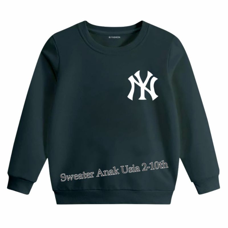 ((IB))SWEATER ANAK2 UNISEX/LOGO YN DIGITAL SABLON