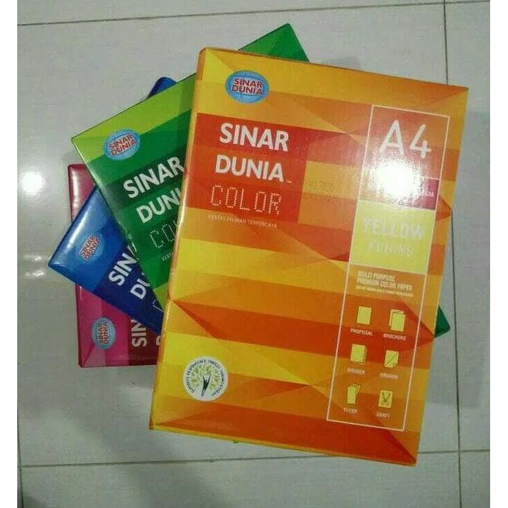 

Kertas hvs sidu warna 70 gram