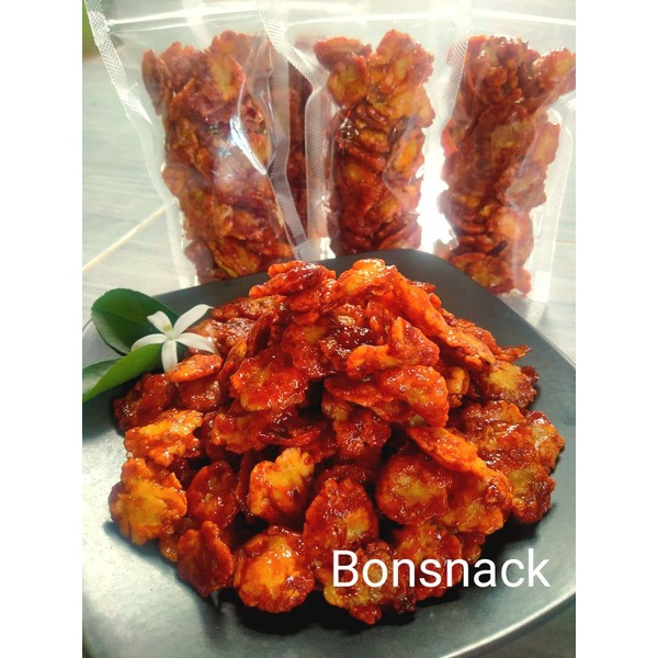 Emping Melinjo Balado Pedas Manis 100 gr