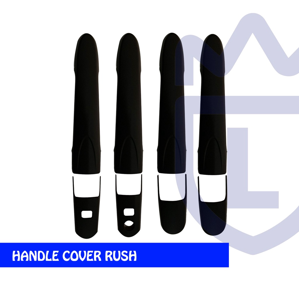 COVER HANDLE HANDEL HITAM BLACK DOP ALL NEW RUSH TERIOS WITH KEYLESS