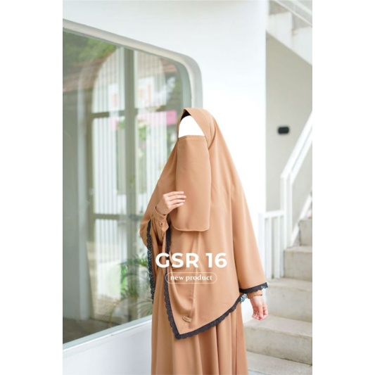 READY GAMIS GSR 16 BY ZANUBA HIJAB (Tanyakan stok dl)