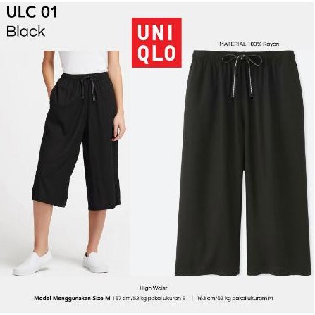 Celana Kulot Pants Premium 7/8 RELACO UN*QLO-0
