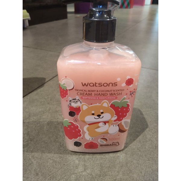 hand wash watson tropical berry&coconut scented 500ml