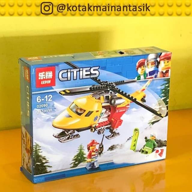 LEPIN 02090 - City - Ambulance Helicopter