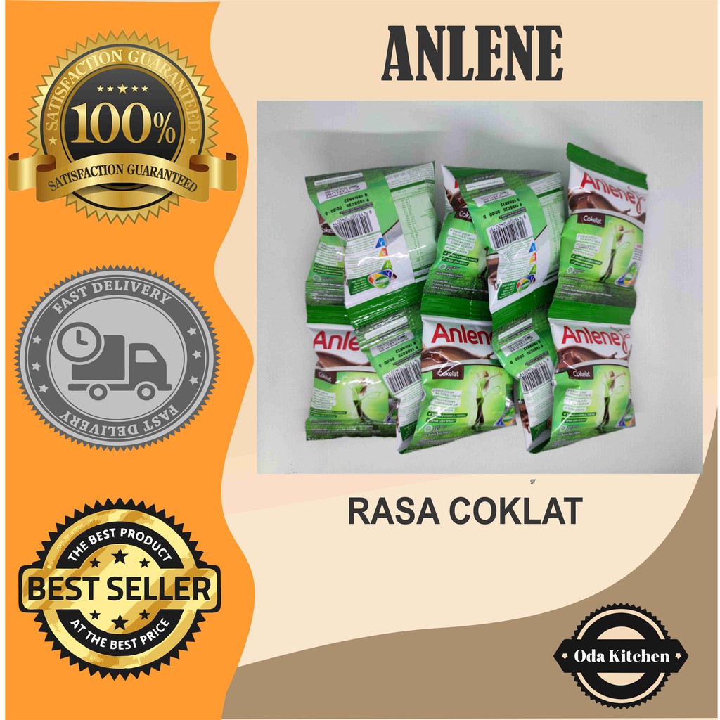 

ANLENE SUSU BUBUK HI CALCIUM COKELAT RENCENG 10X25gr