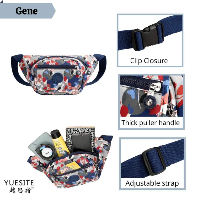 TAS PNGGANG WANITA WAIST BAG FASHION YUESITE ORIGINAL CYUTEBAGS