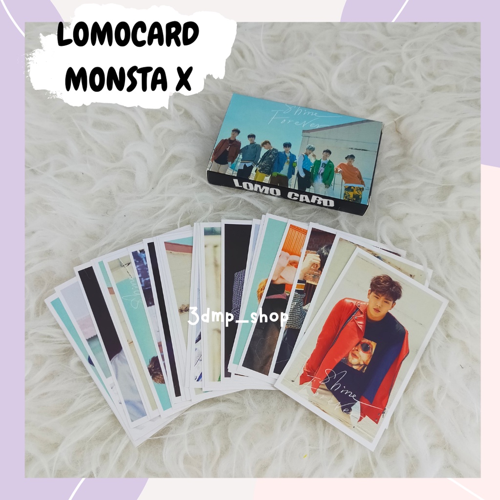 [30 lembar] lomocard lomo photo card photocard monsta x monstax