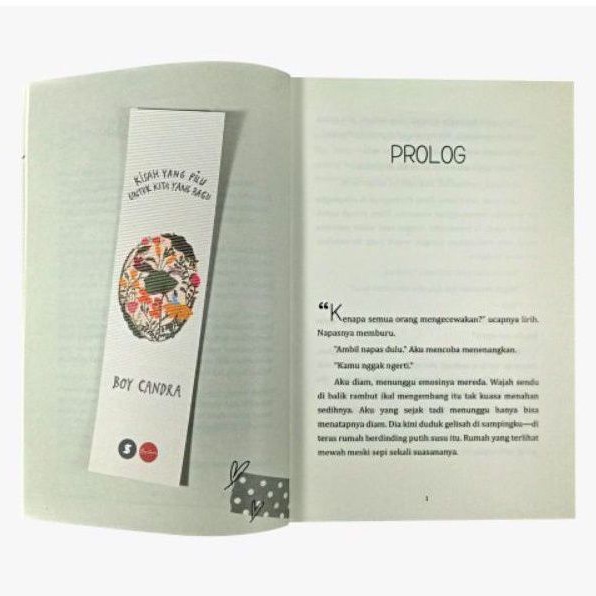 Novel Kisah Yang Pilu Untuk Kita Yang Ragu/BOY CANDRA/ORIGINAL