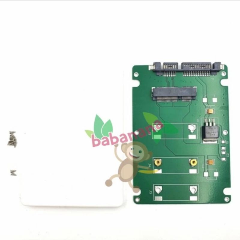 Case 2.5 inch ssd hdd msata to sata m.sata enclosure internal pc