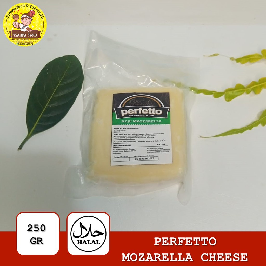 

PROMO keju mozzarella perfetto UK 250 gram