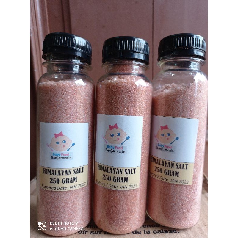 Himalayan pink salt 250 gram kemasan botol