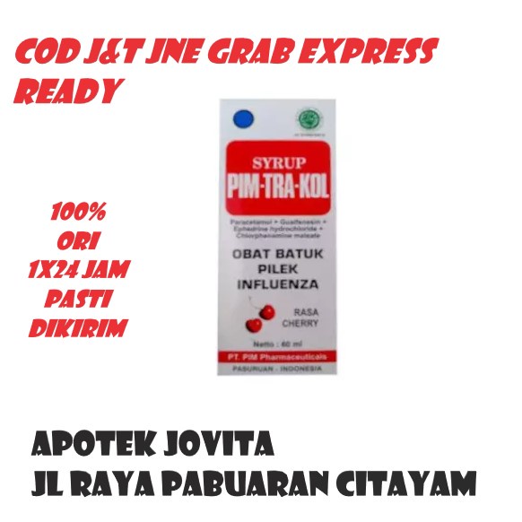 PIM-TRA-KOL SYRUP /OBAT BATUK PILEK ANAK
