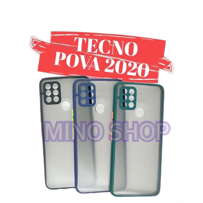 SOFTCASE TECNO POVA 2020 - HARDCASE DOVE MYCHOICE + PC - AEROCASE