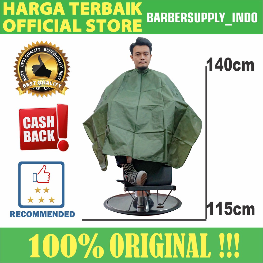 Kain Kep Kip Barber Cape Barber Salon Premium