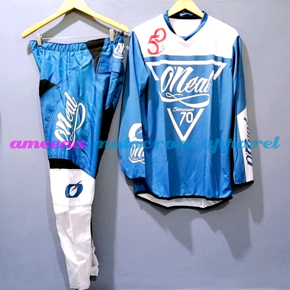 Jerseyset Motocross - Jersey Trail Cross - Gearset Motocross - Jersey &amp; Celana  Fullprint - 020