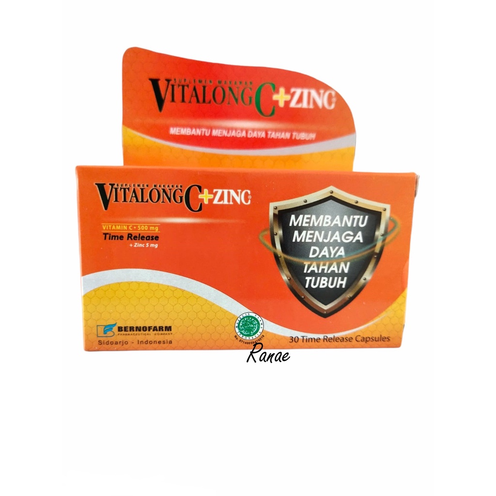 VITALONG C - Vitamin C 500 mg - Membantu Menjaga Daya Tahan Tubuh