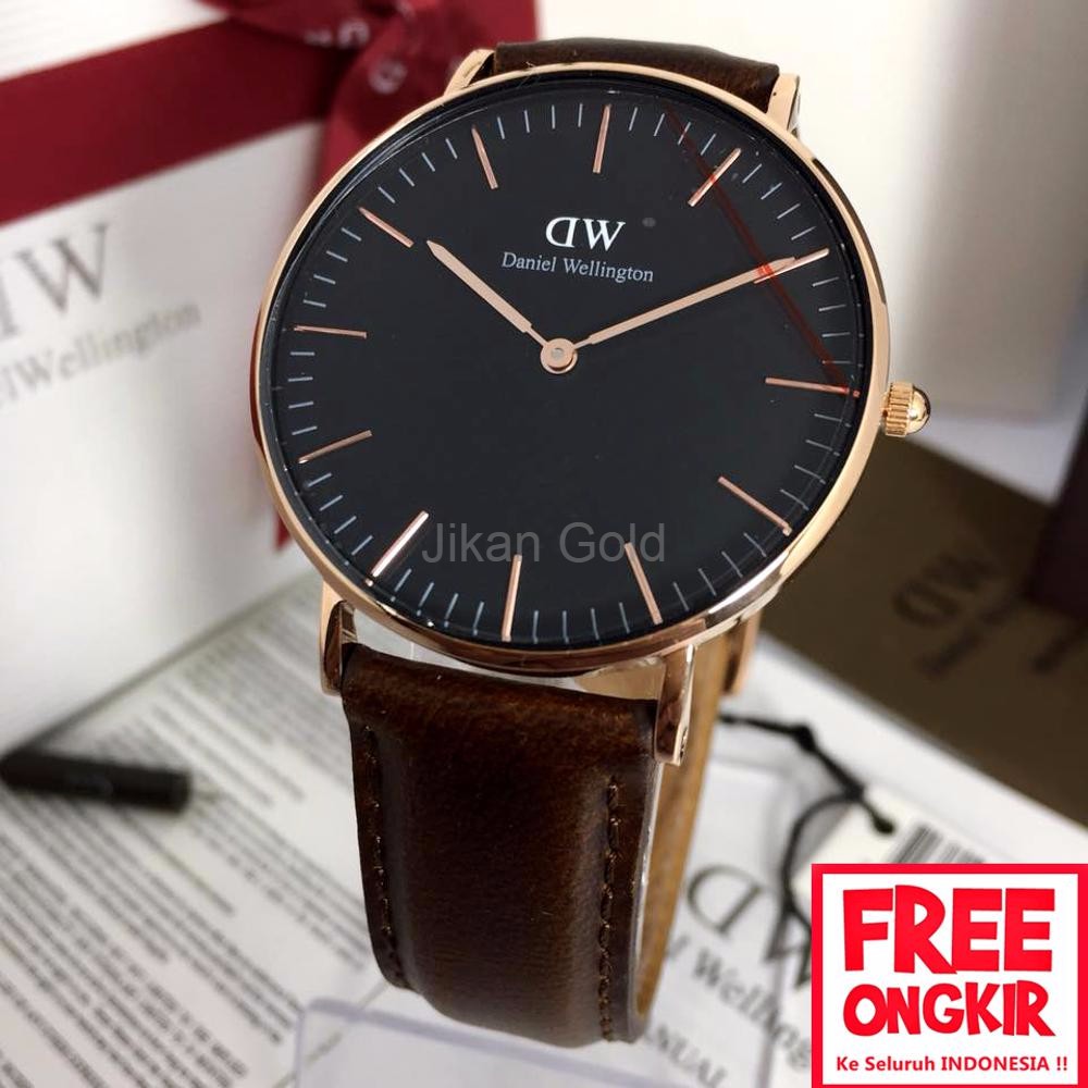 Daniel wellington classic bristol brown 36mm rosegold Original