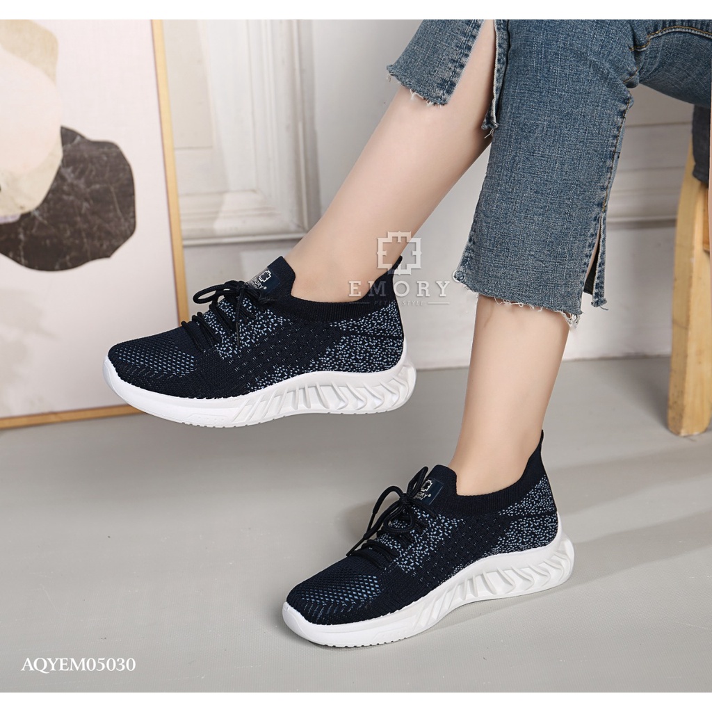 E M O R Y   Flexknit Sneakers ( bdg ) SVC Series  AQYEMO5030#(Real Stock)