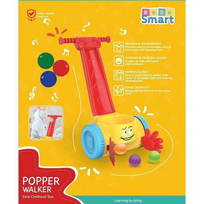 Bebe Smart Popper Walker (Tersedia varian warna)