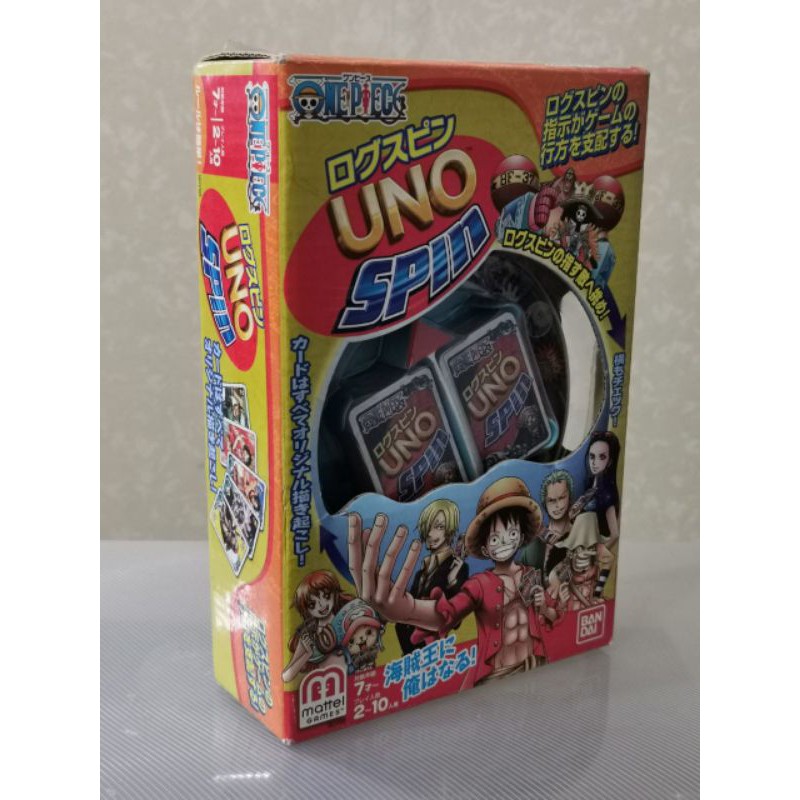 UNO PLAYING CARD ONE PIECE RAARE