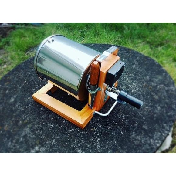 Mesin Sangrai Roasting Kopi Otomatis Motorized Kapasitas 1.5Kg Hybrid