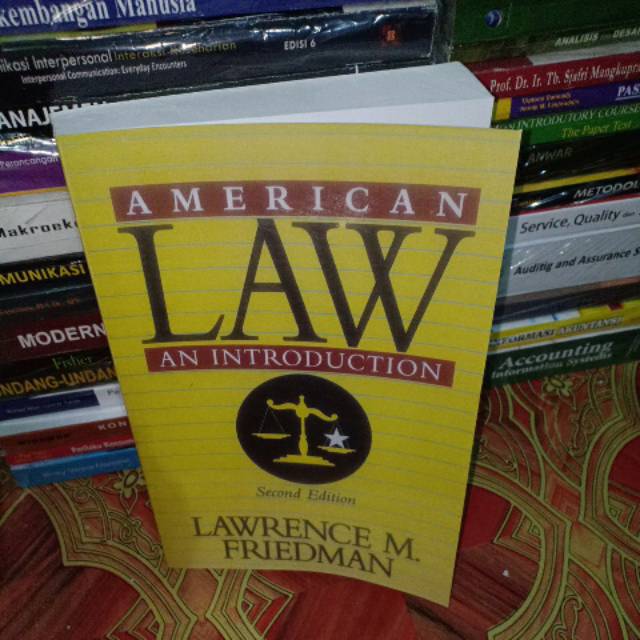 American law by lawrence Friedman