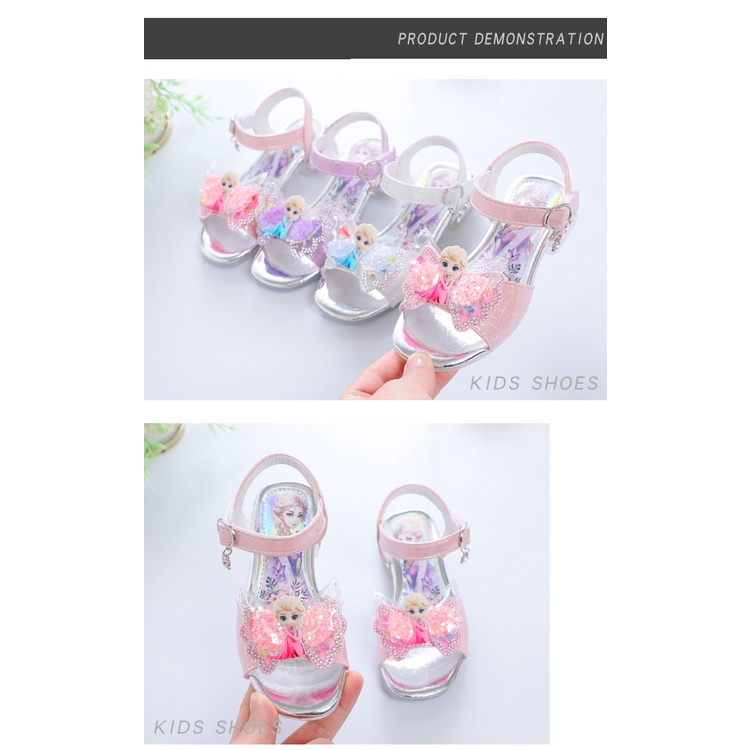 SANDAL SEPATU ANAK ELSA FROZEN FASHION MODEL 2022