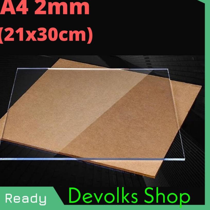 

【CT】 LEMBARAN AKRILIK A4 2MM BENING ACRYLIC GROSIR BERKUALITAS