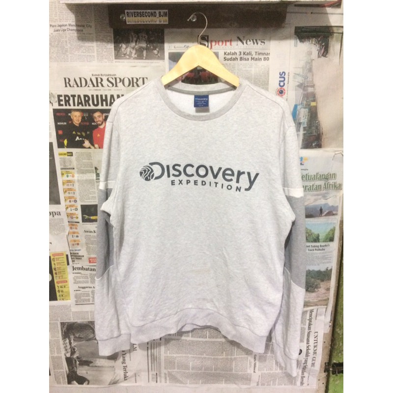 crewneck discovery expidition / crewneck second original / sweater second