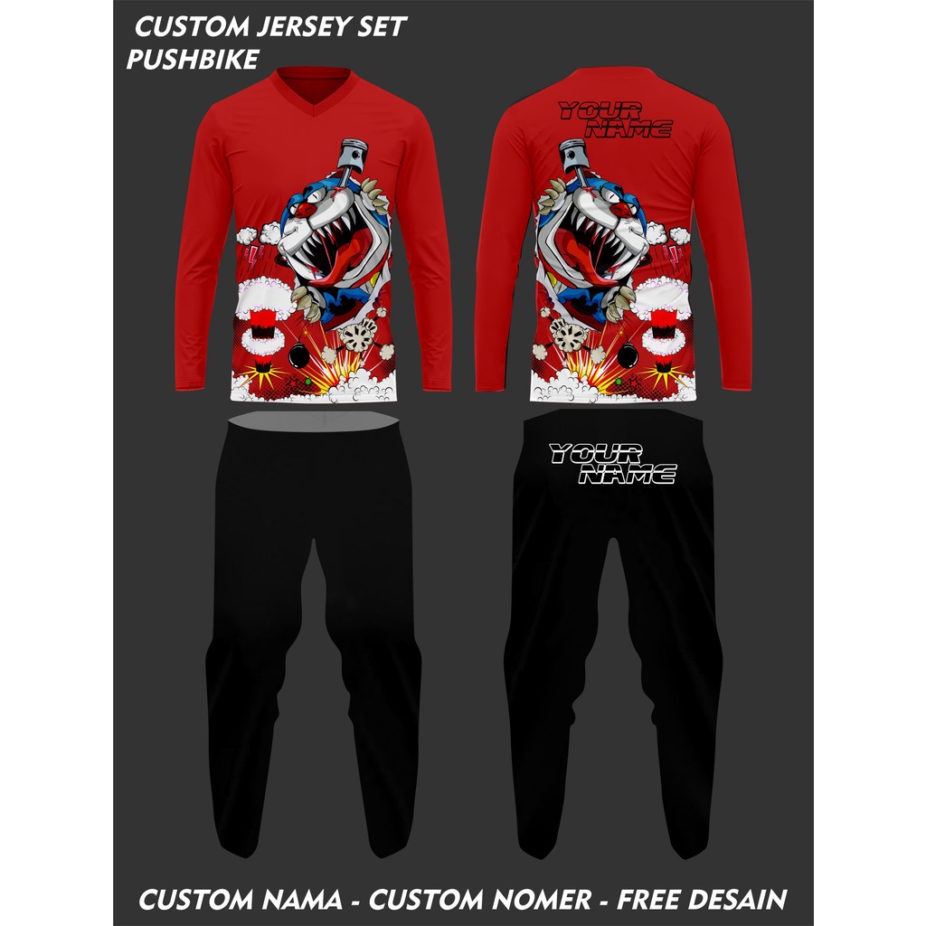CUSTOM JERSEY PUSHBIKE