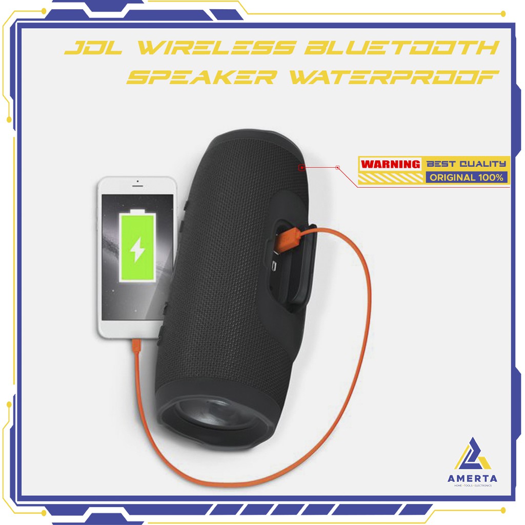 Speaker Wireless Bluetooth Waterproof  JDL Charge 3