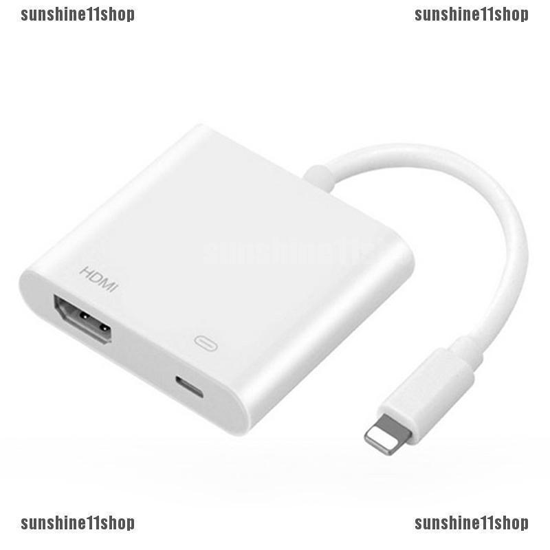 Kabel Adaptor Lightning ke Digital TV HDMI untuk iPad Air