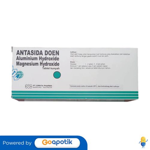 Antasida Doen Errita Box 100 Tablet