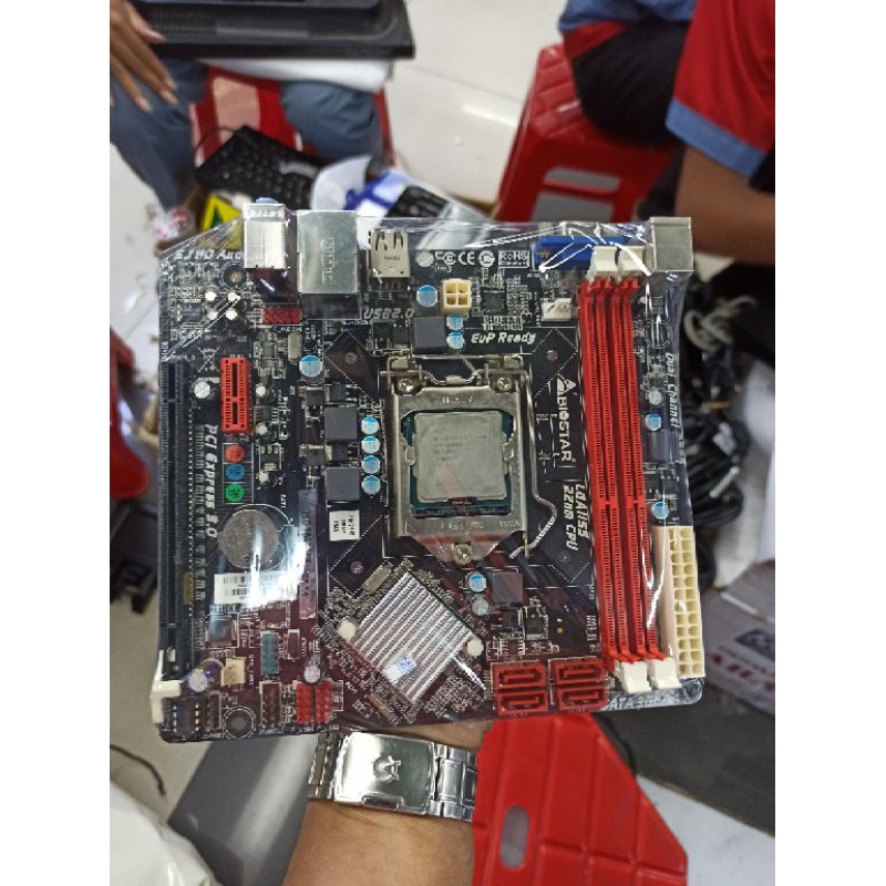 motherboard Biostar H61 soket 1155 bergaransi dan berkualitas