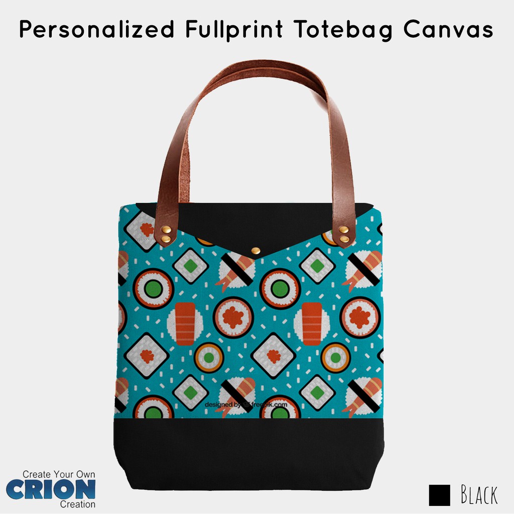 Personalized Fullprint Totebag Canvas - Modern Culture - By Crion