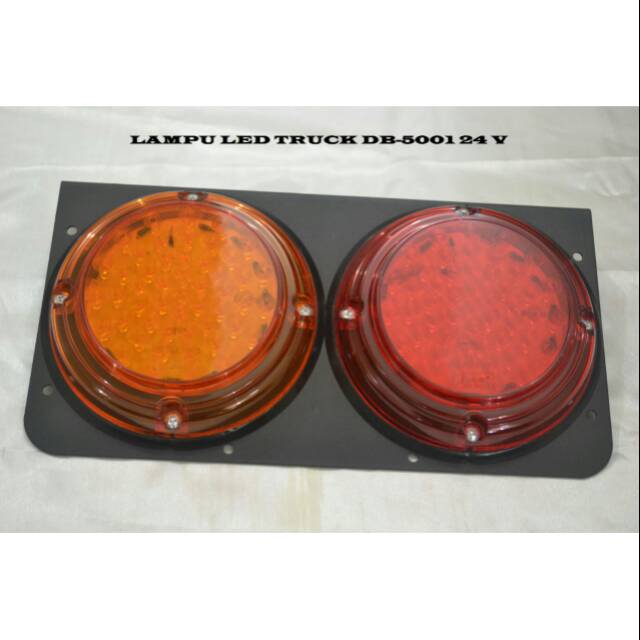 Lampu Stop LED Truk Bulat DB5001 24volt