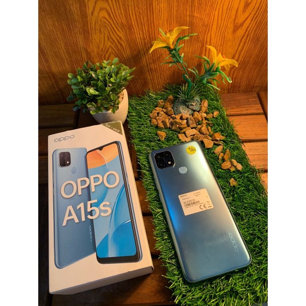 Oppo A15s [ram 4/64gb] lengkap original mulus (Second)