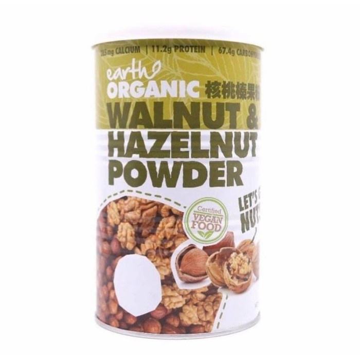 

Earth Organic Walnut Hazelnut Powder 500Gr