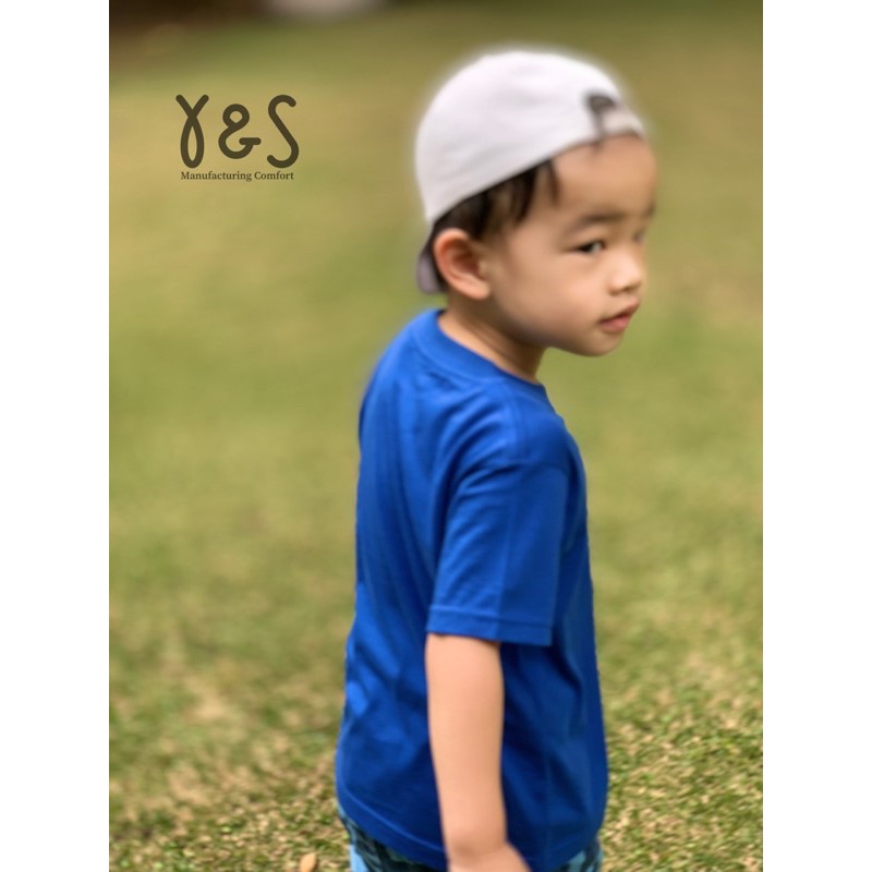 Kaos polos anak kids Y&amp;S yarnspindle