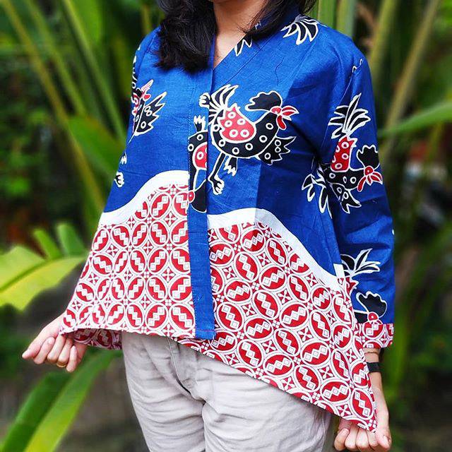 Blouse kimono batik