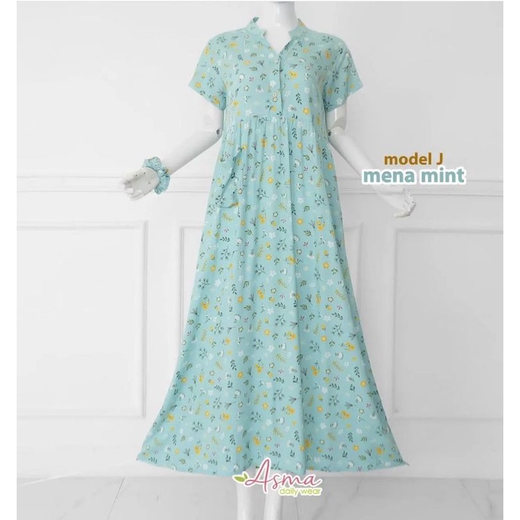 MODEL J MENA MINT Homedress Daster Asma daily wear Asma dailywear Asmadailywear