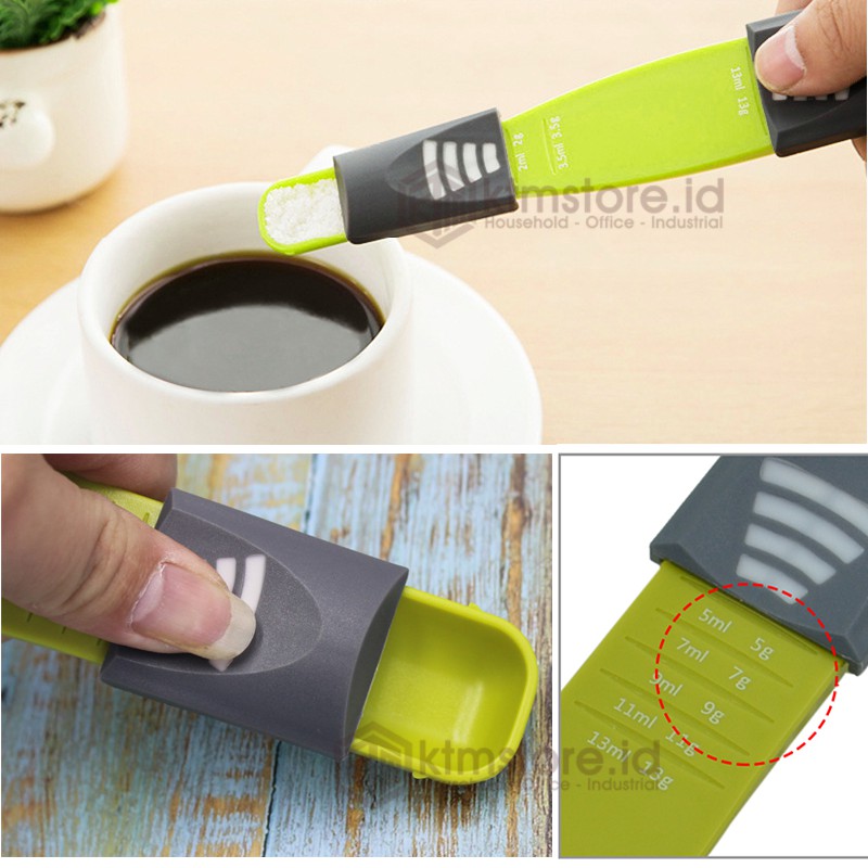 Sendok Takar Geser Sliding Measuring Spoon KODAKI KT-09
