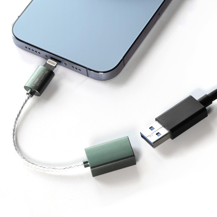 DDHIFI/DD MFi06F Lightning to USB-A Female OTG Cable