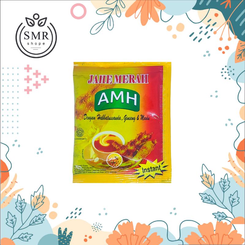 

Jahe Merah AMH Plus Habbatussauda Madu Gingseng Sachet 20gr Minuman Bubuk Instan Tradisional Jahe Merah