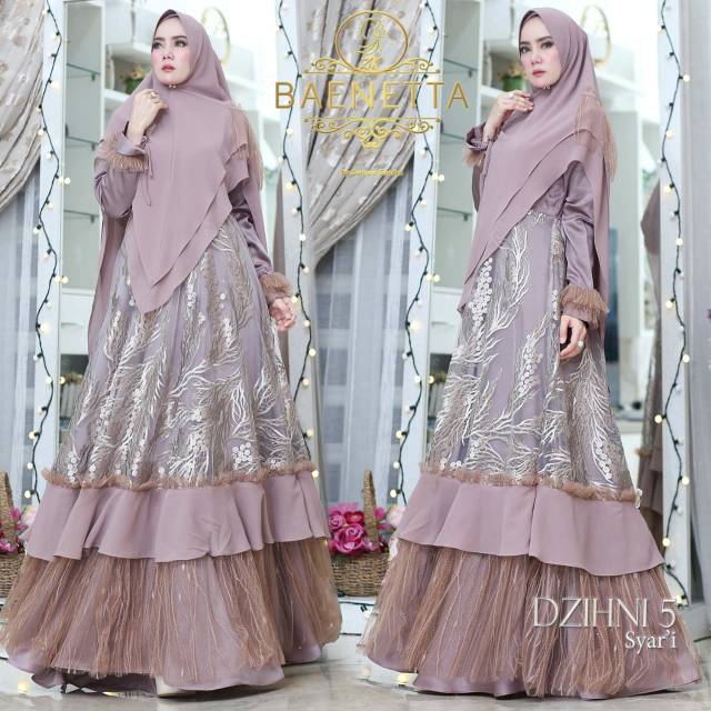 Dzihni 5 By Baenetta~ gamis original branded murah