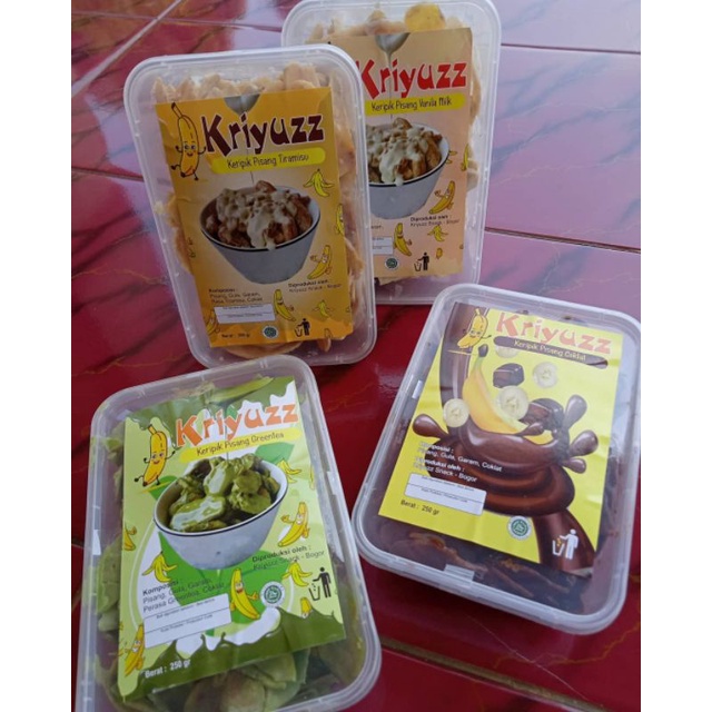 

Keripik Pisang LUMEERRRR TERFAVORITE // RASA BEST SELLER // Ukuran 200 gram